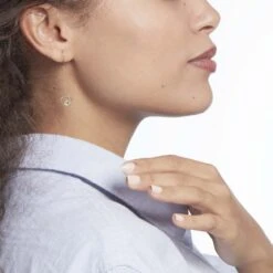 Boucles D'oreilles Pendantes Or Jaune Maximiliane Oxyde De Zirconium -Garmin Soldes B3OFJZW943 model0