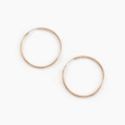 Créoles Valencina Or Rose