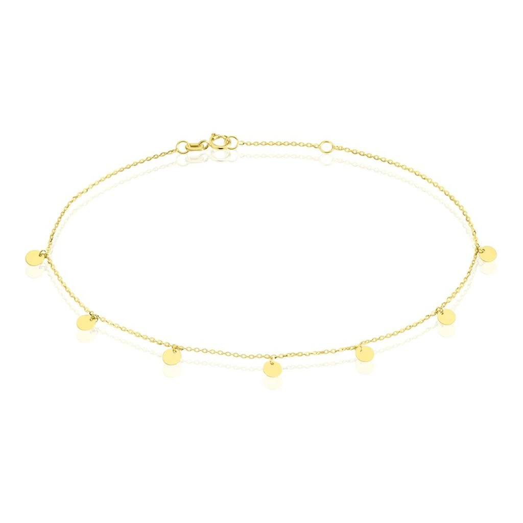 Chaine De Cheville Or Jaune Eleonora 3 Chaine De Cheville Or Jaune Eleonora