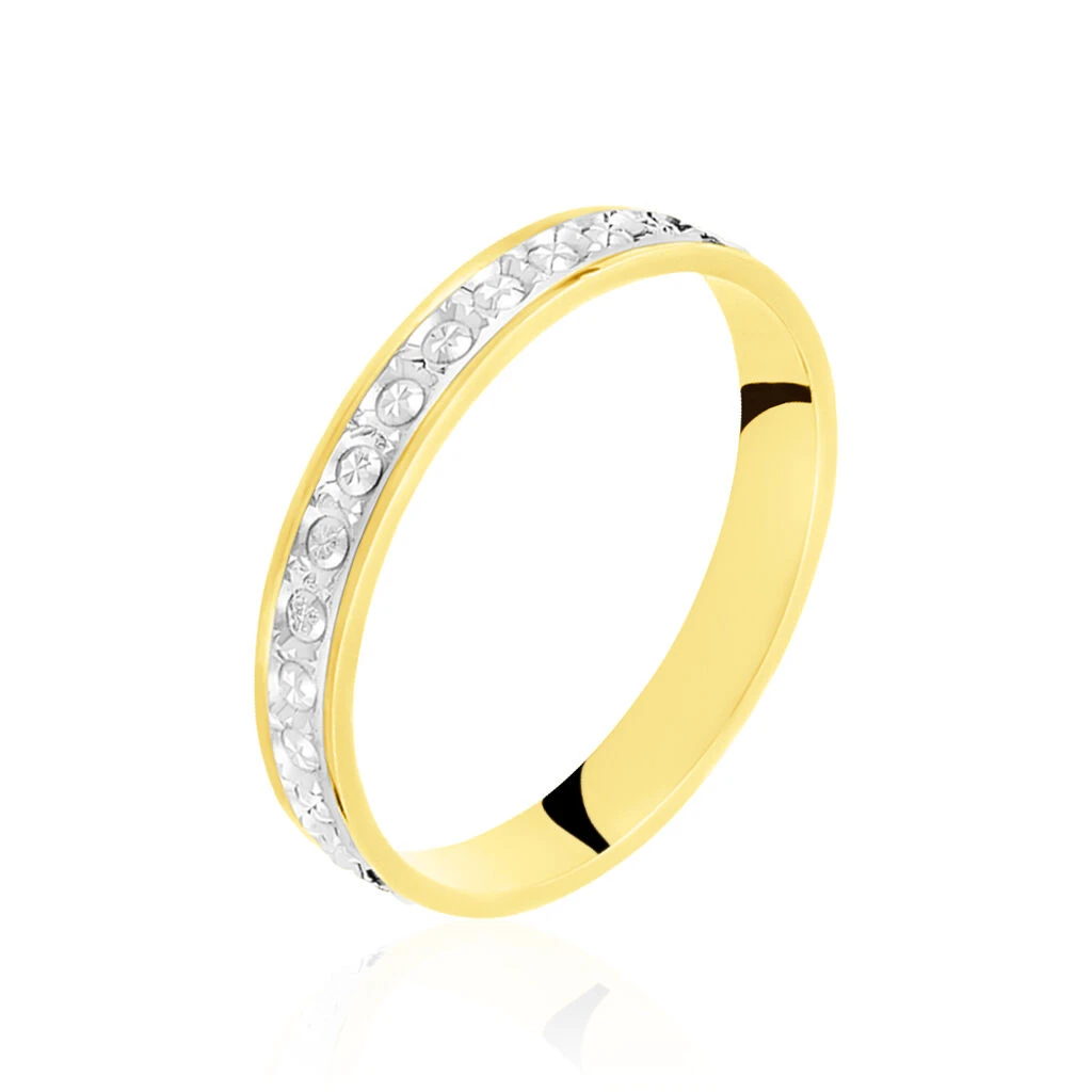 Alliance Fantaisie Ruban Plat Or Bicolore 3 Alliance Fantaisie Ruban Plat Or Bicolore