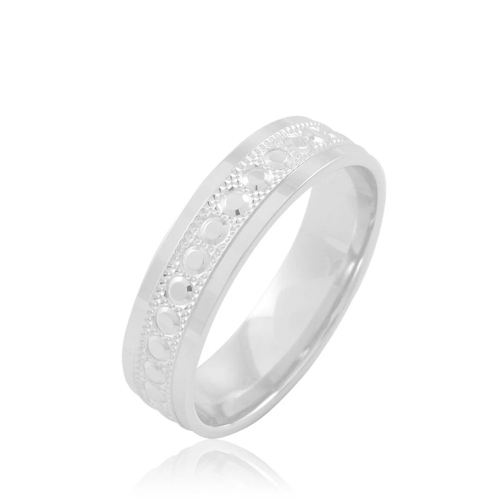 Alliance Alectrona Diamantee Or Blanc 3 Alliance Alectrona Diamantee Or Blanc