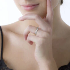 Alliance Laura Ruban Plat Or Blanc -Garmin Soldes B7AMBW00OJ model0