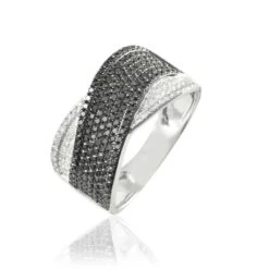 Bague Elyne Or Blanc Diamant