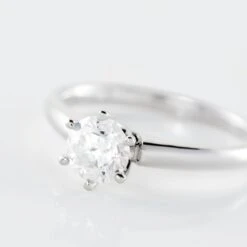 Bague Solitaire Samantha Or Blanc Diamant -Garmin Soldes B7DFBDW33F view3