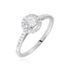 Bague Or Blanc Cadence Diamants