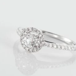 Bague Or Blanc Cadence Diamants -Garmin Soldes B7DFBDW4BV view3