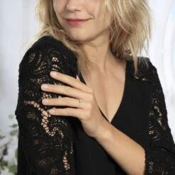 Bague Solitaire Laetitia Or Jaune Diamant Synthetique -Garmin Soldes B7DFJJW070 model1