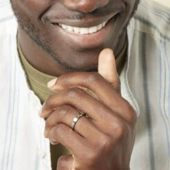 Alliance Hild Ruban Biseaute Palladium Blanc -Garmin Soldes BEAHBW0180 model2