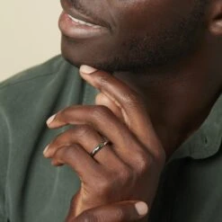 Alliance Athena Demi Jonc Classique Palladium Blanc -Garmin Soldes BEAHBW0184 model1