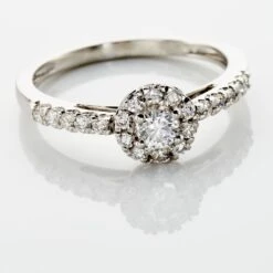 Bague Urbane Platine Blanc Diamant -Garmin Soldes BPDFBDW3VU view3