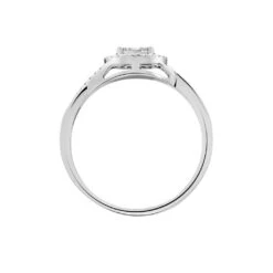 Bague Cissy Platine Blanc Diamant -Garmin Soldes BPDFBDW4BD view2