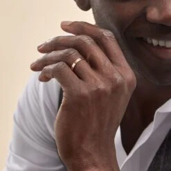 Alliances Argent Rose Inayah Ruban 3mm -Garmin Soldes FAAHRW0042 model0