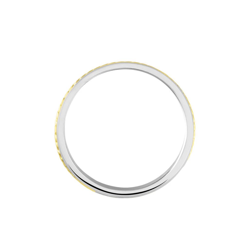 Alliance Leandro Ruban Argent Bicolore 5 Alliance Leandro Ruban Argent Bicolore – Image 3