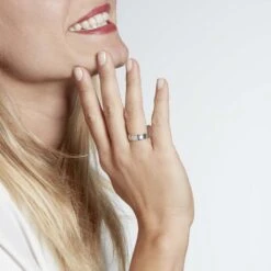 Alliance Hermence Ruban Plat Argent Blanc -Garmin Soldes FAAMBW0177 model0