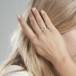 Alliance Hermence Ruban Plat Argent Blanc -Garmin Soldes FAAMBW0177 model1