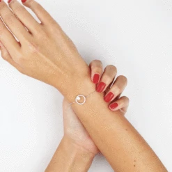 Bracelet Marthe Argent Blanc Perle De Culture Et Oxyde De Zirconium -Garmin Soldes FABFBU2500 view2