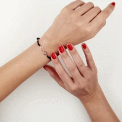 Bracelet Filomene Argent Blanc -Garmin Soldes FABFBW0099 view2