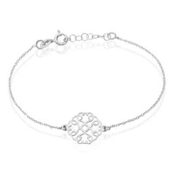 Bracelet Lev Argent Blanc