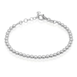 Bracelet Ciska Argent Blanc