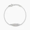 Bracelet Euriell Argent Blanc