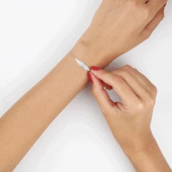 Bracelet Euriell Argent Blanc 8 Bracelet Euriell Argent Blanc -Garmin Soldes FABFBW00EI view2