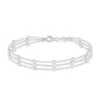 Bracelet Souela Argent Blanc
