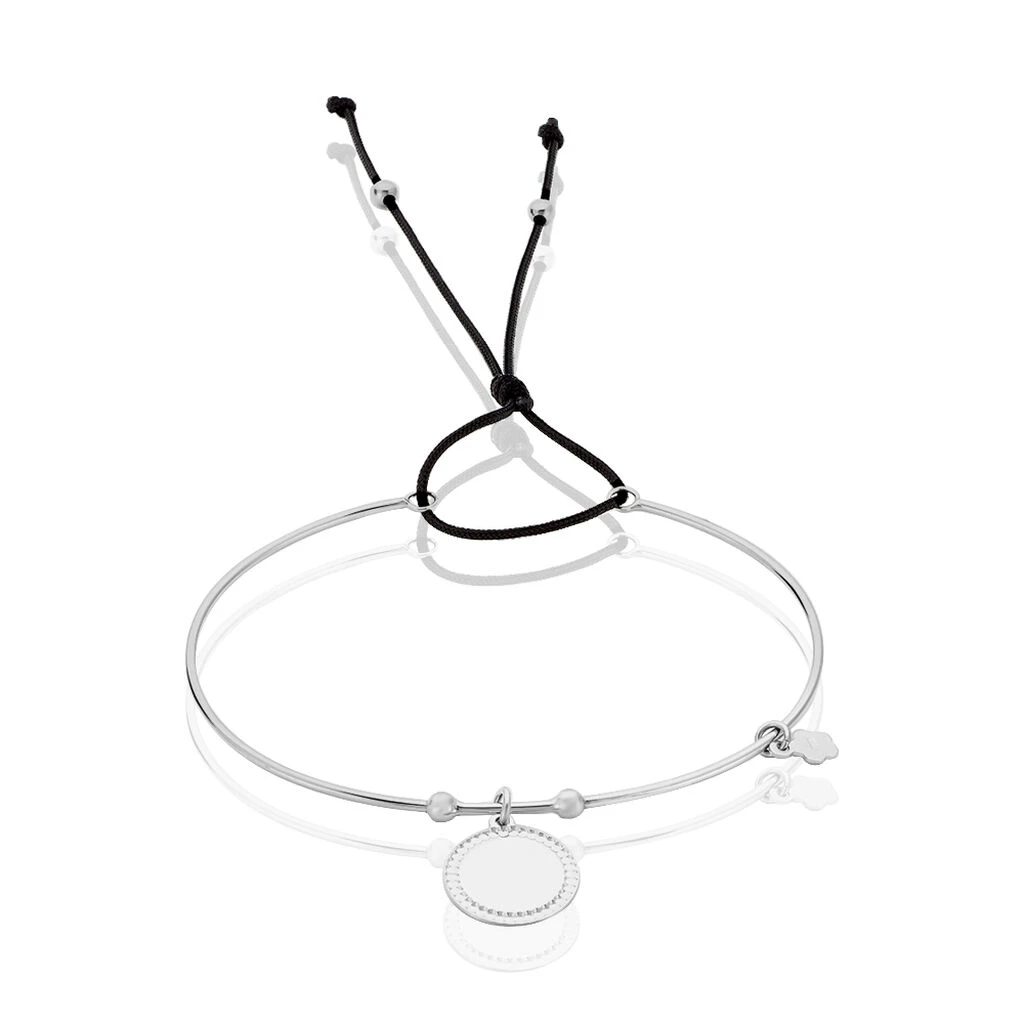 Bracelet Jonc Tam Argent Blanc 3 Bracelet Jonc Tam Argent Blanc