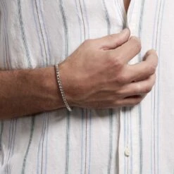 Bracelet Argent Blanc Gustin -Garmin Soldes FABFBW017W model0