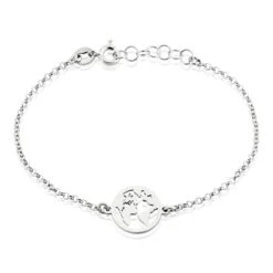 Bracelet Argent Blanc Colombina
