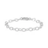 Bracelet Carola Maille Jaseron Argent Blanc