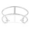 Bracelet Jonc Mahely Argent Blanc Oxyde De Zirconium -Garmin Soldes FABFBZB105 master