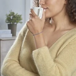 Bracelet Pierrette Argent Blanc Oxyde De Zirconium -Garmin Soldes FABFBZB109 model0