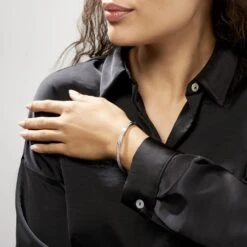 Bracelet Jonc Carinne Argent Blanc Oxyde De Zirconium 8 Bracelet Jonc Carinne Argent Blanc Oxyde De Zirconium -Garmin Soldes FABFBZW021 model0