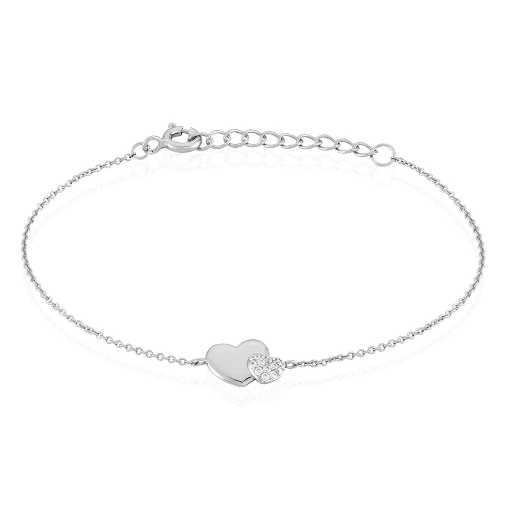 Bracelet Flamen Argent Blanc Oxyde De Zirconium 3 Bracelet Flamen Argent Blanc Oxyde De Zirconium