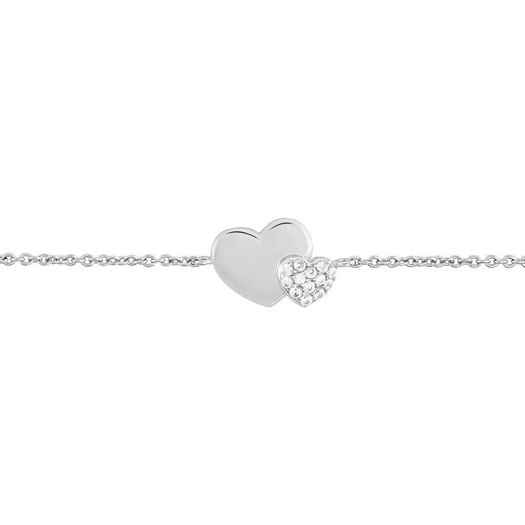 Bracelet Flamen Argent Blanc Oxyde De Zirconium 4 Bracelet Flamen Argent Blanc Oxyde De Zirconium – Image 2