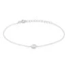 Bracelet Argent Laureano Oxydes De Zirconium