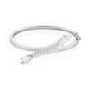 Bracelet Jonc Argent Nevarte Oxydes De Zirconium