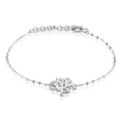 Bracelet Argent Shandelle Oxydes De Zirconium