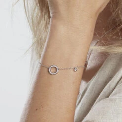 Bracelet Prisco Argent Oxyde De Zirconium -Garmin Soldes FABFBZW0XU model1