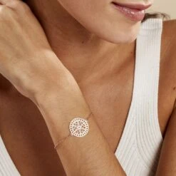 Bracelet Rotonda Argent Rose -Garmin Soldes FABFRW0010 model1