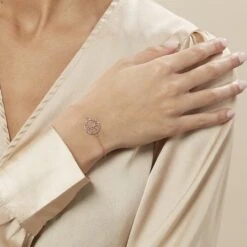 Bracelet Slorane Argent Rose -Garmin Soldes FABFRW0099 model1