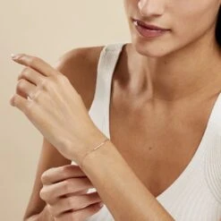 Bracelet Aryles Argent Rose Oxyde De Zirconium -Garmin Soldes FABFRZW050 model0