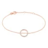 Bracelet Alysone Argent Rose Oxyde De Zirconium -Garmin Soldes FABFRZW150 master