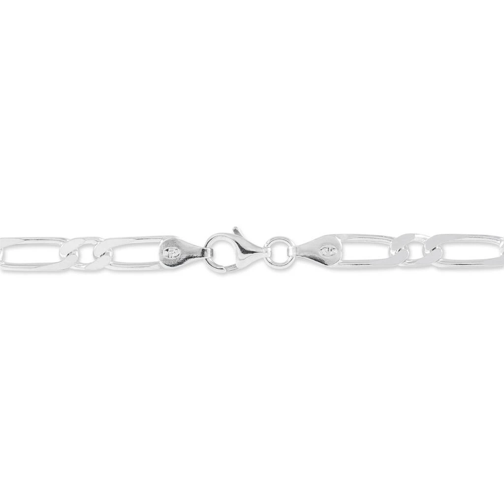 Bracelet Anilo Maille Alternee 1/1 Argent Blanc 5 Bracelet Anilo Maille Alternee 1/1 Argent Blanc – Image 3