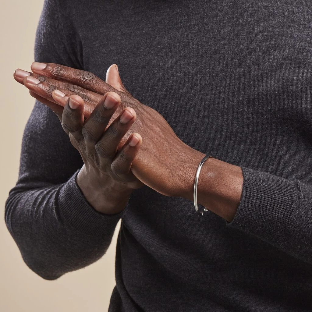 Bracelet Jonc Argent Stefaans 6 Bracelet Jonc Argent Stefaans – Image 4