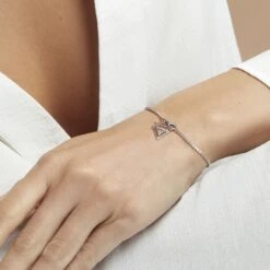 Bracelet Aune Argent Blanc -Garmin Soldes FABHBW0335 model1