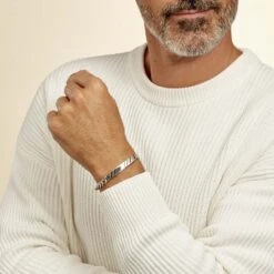 Bracelet Identite Argent Giani -Garmin Soldes FABHBWN002 model0