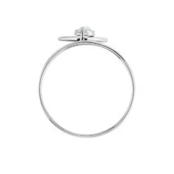 Bague Piassina Argent Blanc Nacre -Garmin Soldes FADFBA2001 view2