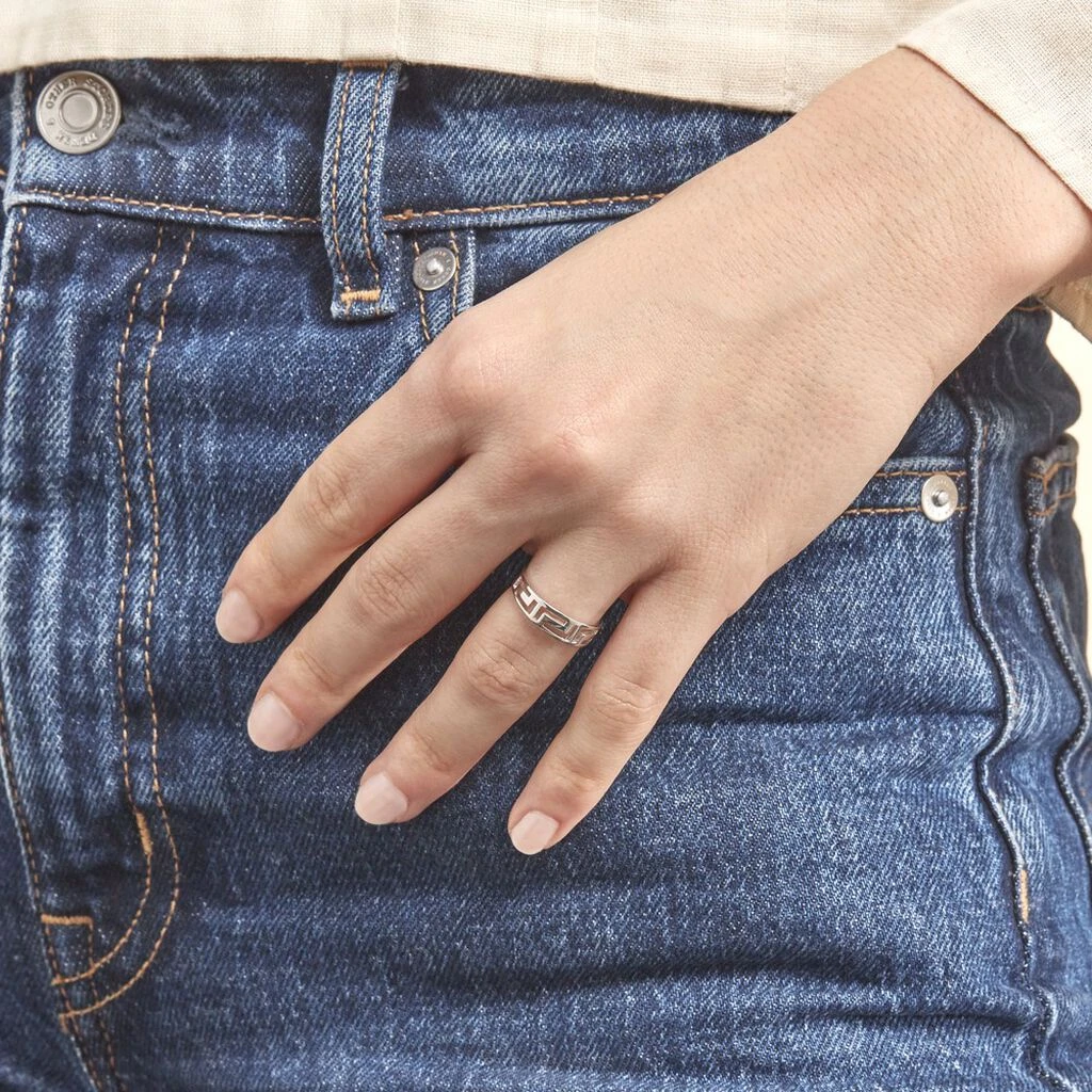 Bague Sidgy Argent Blanc 8 Bague Sidgy Argent Blanc – Image 6