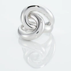 Bague Chaili Argent Blanc 11 Bague Chaili Argent Blanc -Garmin Soldes FADFBW0320 view3